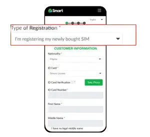 TNT SIM Registration