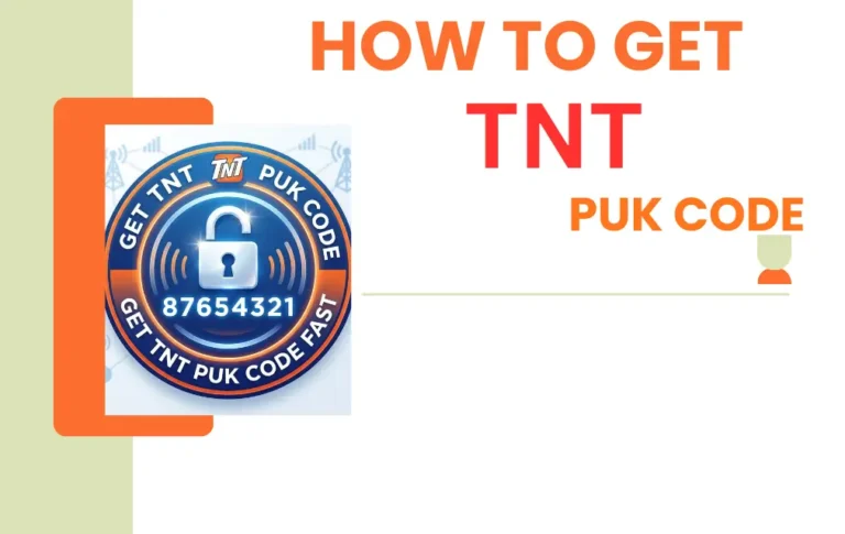 How to Get TNT PUK Code