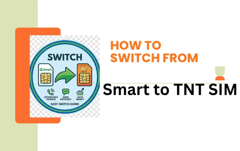 How to Switch from Smart to TNT SIM