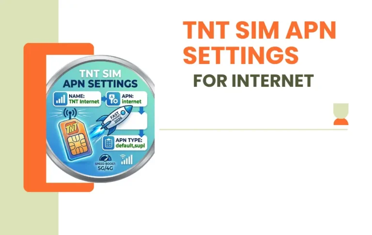 TNT SIM APN Settings for Internet